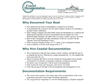 Tablet Screenshot of coastaldocumentation.com